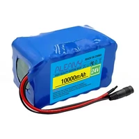 Batterie rechargeable 24V 10Ah 7S3P 18650, protection BMS 29.4V, adaptée aux scooters électriques, fauteuils roulants, voitures jouets. 4