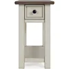 Bolanburg Farmhouse Chair Side End Table, Light Brown & Whitewash 5