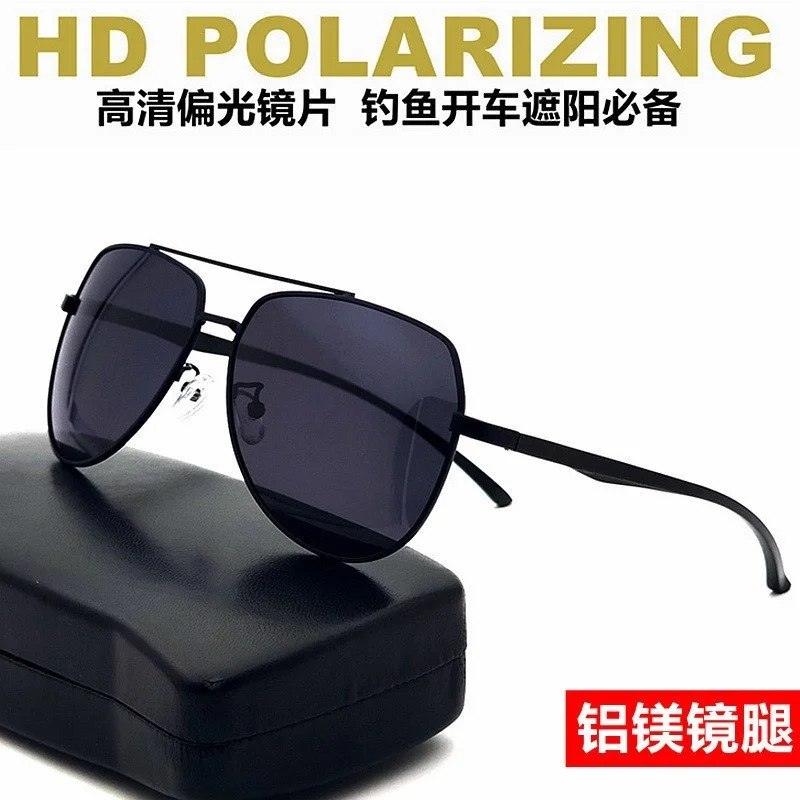 

2021 New Polarized Sunglasses Aluminum Magnesium Glasses Leg Sunglasses Sunshade Fishing Driving Toad Driving High Quality Men
