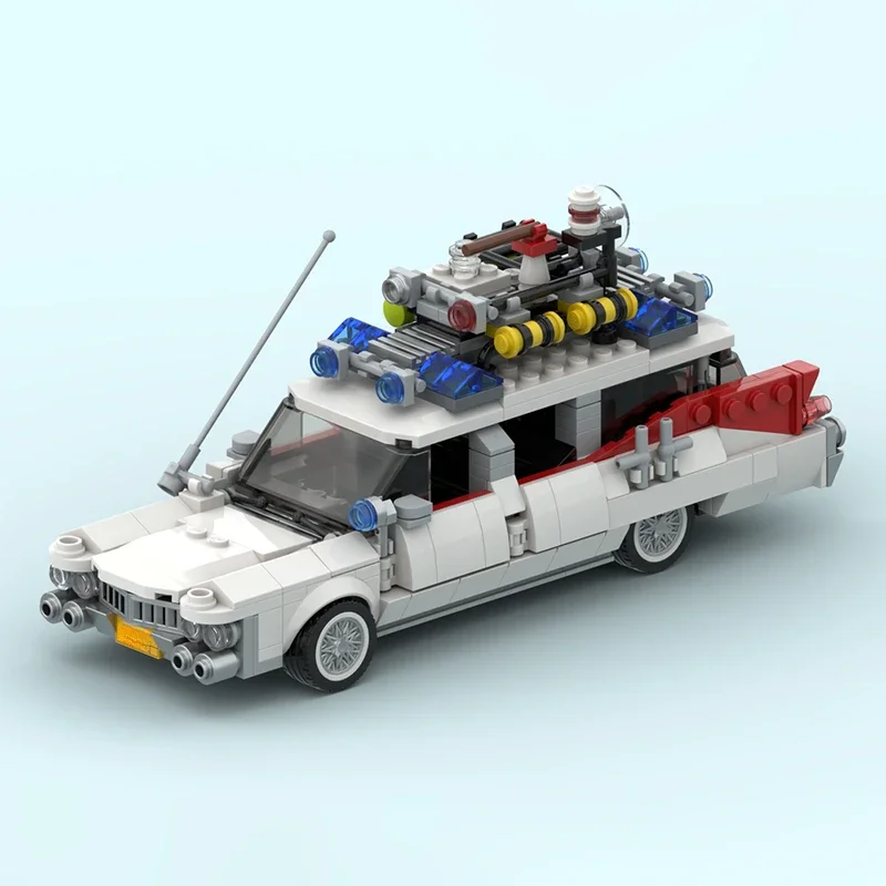 Voiture Ghostbusters En Blocs De Construction - échelle 1:14 - Neuve