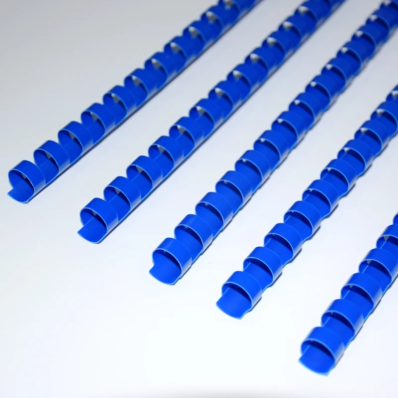 ReadStar A4 PVC Blue Binding Aprons 21 Loops 6-51mm (20-450 sheets) Plastic Comb Binding Rings 10PCS/LOT