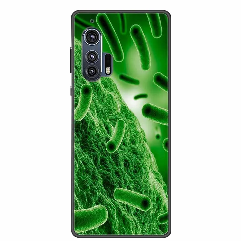 Sleek Black Silicone Soft Back Cover