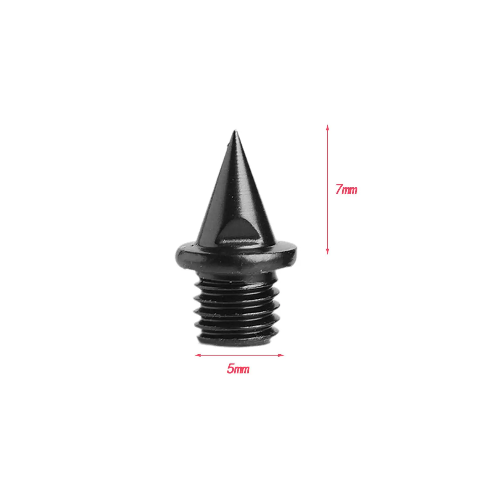 Running Spikes 12Pcs Track and Field Carbon Aluminum Alloy Track Shoe Spikes for Cross Country Exams Sprint Sports Short Running