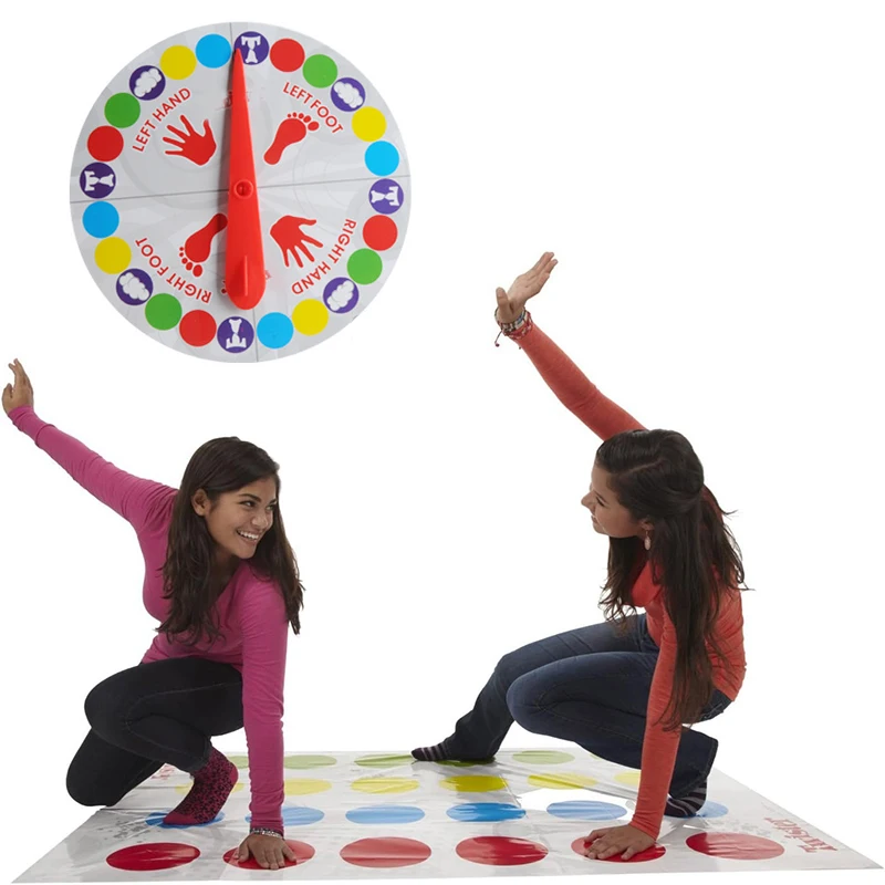 Fun Lndoor And Outdoor Twister Game Classic Board Game Twist Children's Body Adult Sports Interactive Family Friends Party Toys - Bilde 3