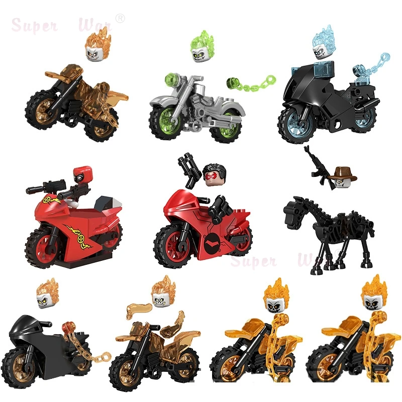 

Аксессуары с одной головкой, строительные блоки, игрушки для детей, серия 027 LG009-016 LG1002