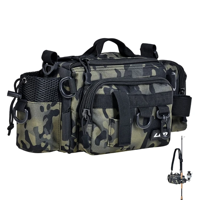 Fishing Tackle Box Backpack, Multifunction Fishing Bag