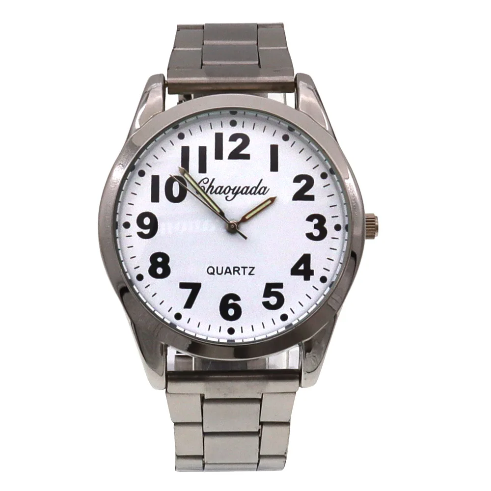 Large Face Watches Elderly Watch Mother Dad Watch Simple Quartz Watch Digital Watch Gifts Women Men Watches 5