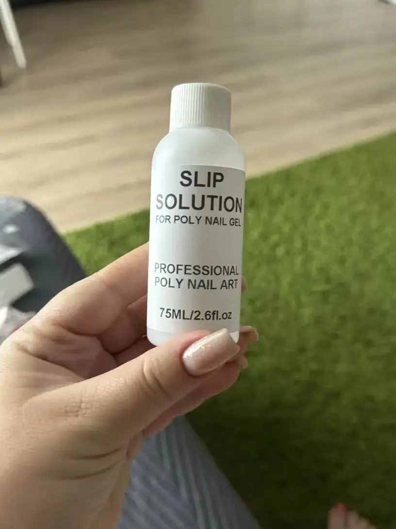 75ml Slip Solution for Poly Gel Builder Acrylic Gel Brush Cleaner Remove Nail Polish 2 pcs per set nail brush cleaner