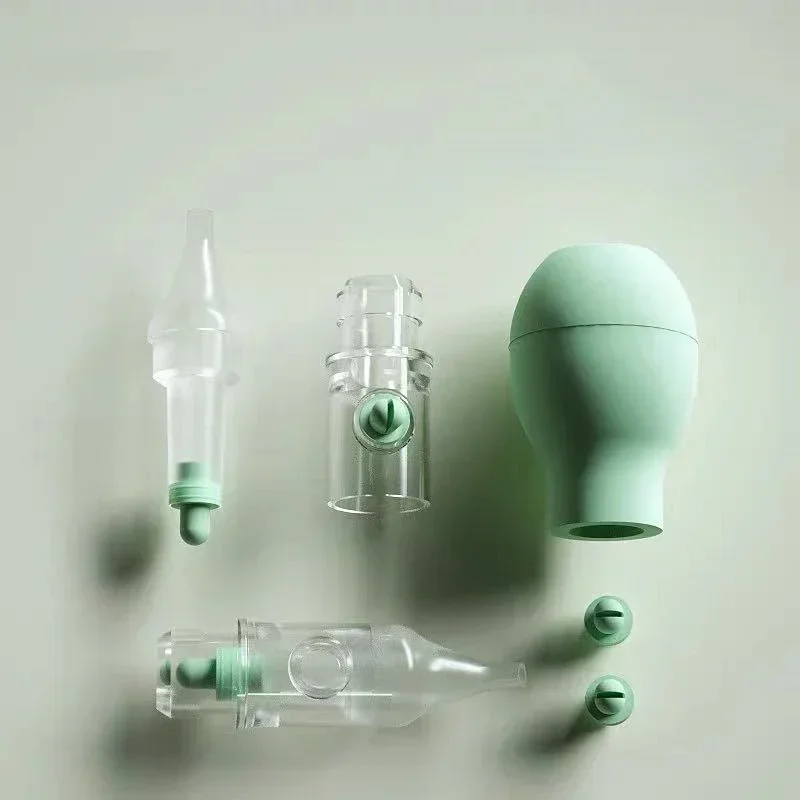 Description Picture 6 of itemNew Born Silicone Baby Safety Nose Cleaner Vacuum Suction Children Nasal Aspirator New Baby Care Diagnostic-tool Vacuum Sucker