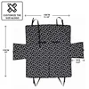 CAWAYI KENNEL Dog Carriers Waterproof Rear Back Pet Dog Car Seat Cover Mats Hammock Protector with Safety Belt Transportin Perro 2