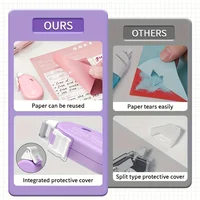 1/4PCS Mini Correction Tape Cute Glue Tape Roller 6m Portable Kawaii School Office Supplies Smooth Dispensing No Wrinkle 5