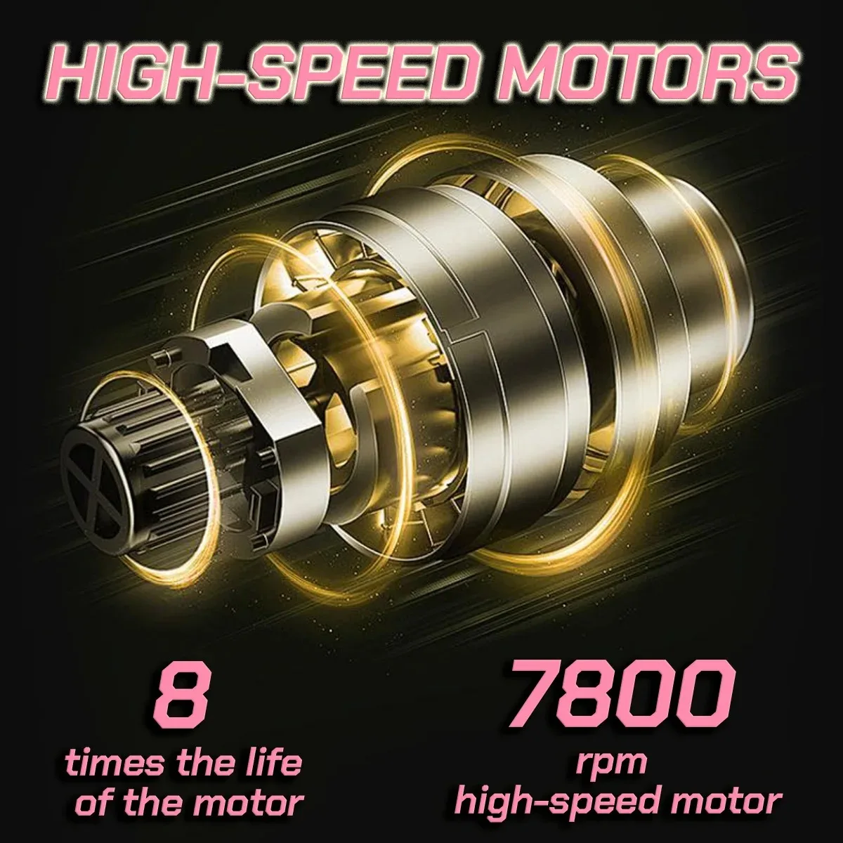 7800RPM PRO Clipper - DLC Fade Blade, 4500mAh (Barber Shop Trimmer) 5 S468784f6f5ae44a2b85cc7d29843a2a7Z