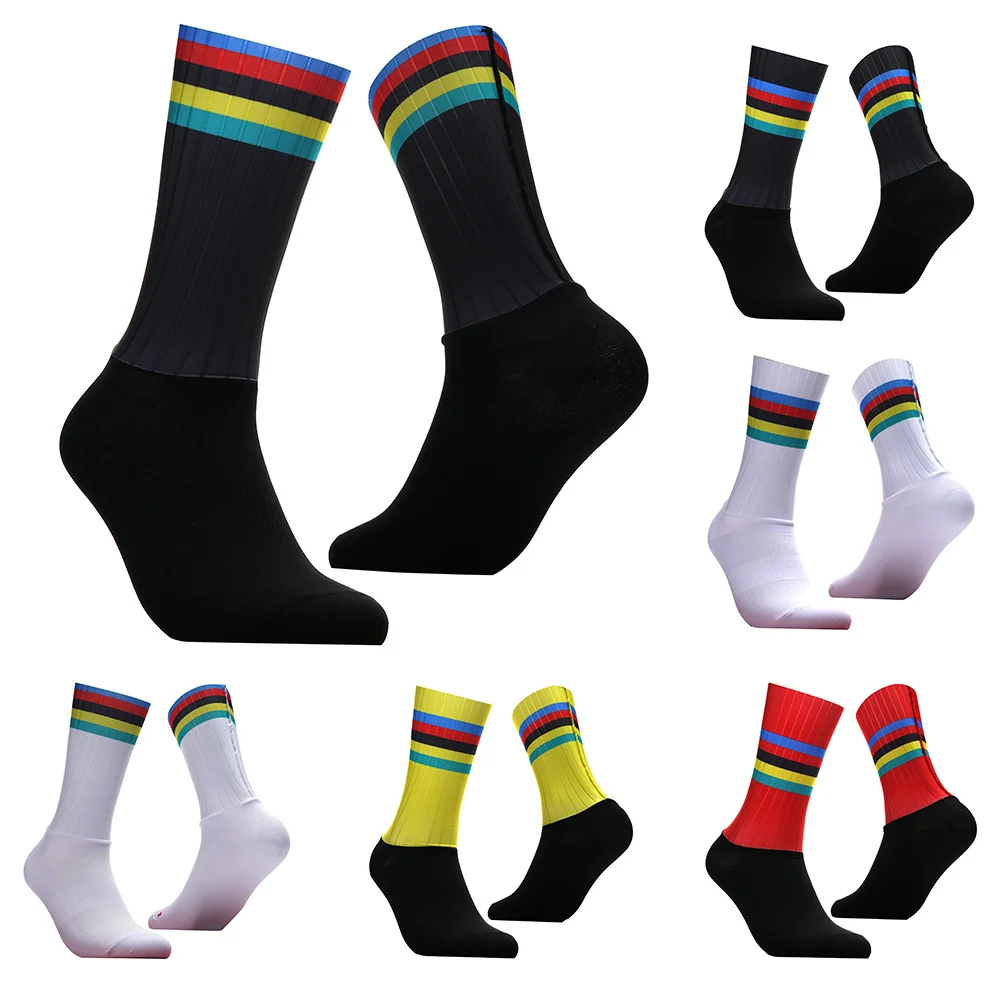 Anti Slip Seamless Cycling Socks Integral Moulding High-tech Bike Sock Compression Bicycle Outdoor Running Sport Socks sports socks,cycling socks,fitness sports socks,compression socks,sport socks