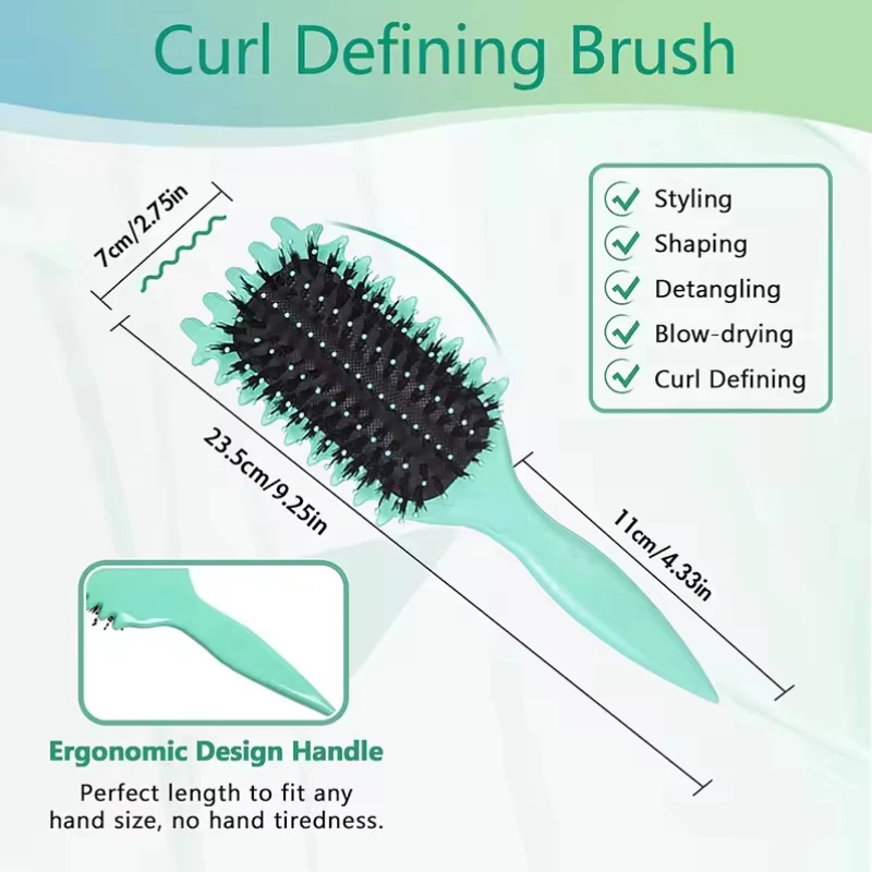 Hair Comb Fashionable Massage Air Cushion Comb Bouncing Style Curly Hair Cushion Comb Scalp Massage & Curling Hair Styling Tool