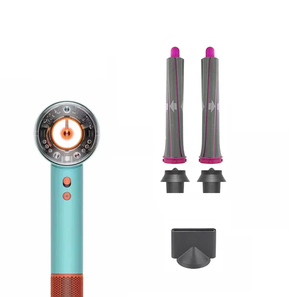 Sèche-cheveux professionnel 3 en 1, contrôle automatique de la température, sèche-cheveux à Ions négatifs à grande vitesse avec 2 bigoudis à enveloppe automatique