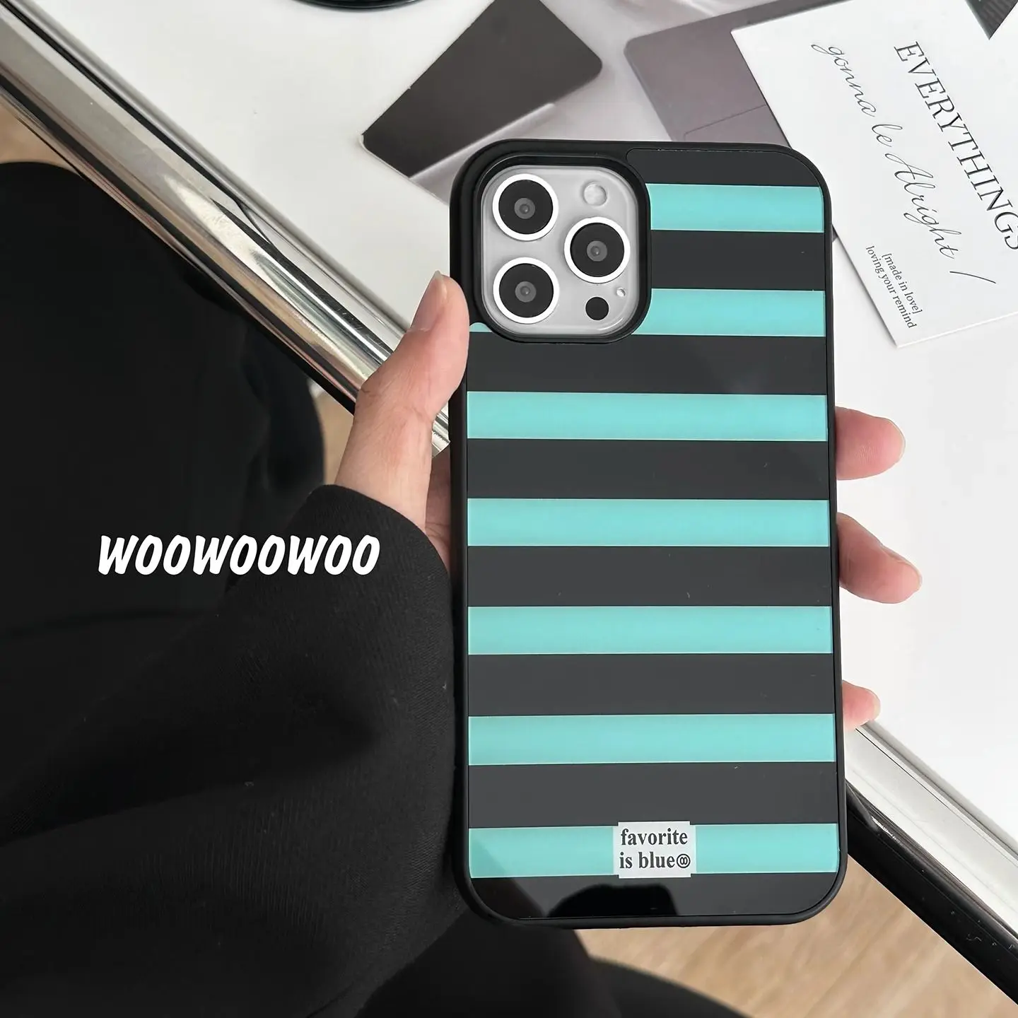 ตัวเลือกสินค้า เคส iPhone ลายเส้นสีสันสดใส ป้องกันตกกระแทก สไตล์เกาหลี