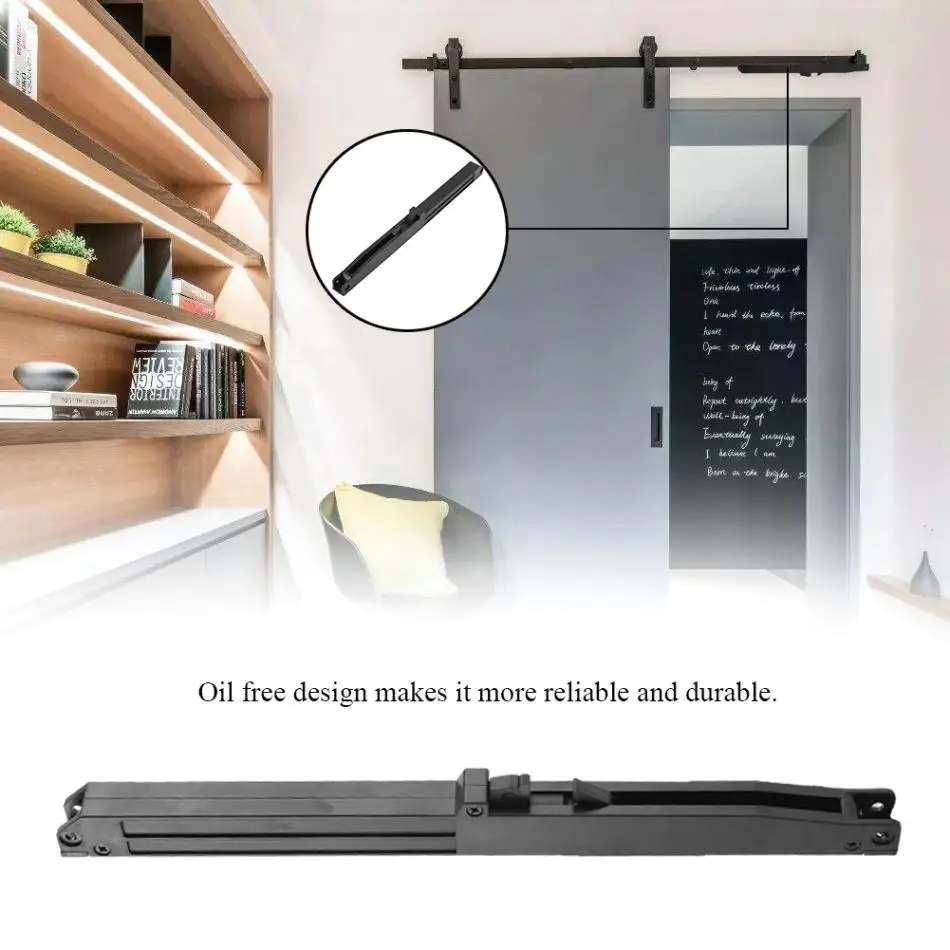 Soft Close Mechanism Door Slide Damper for Barn Wood Furniture - Furniture Hardware Kit