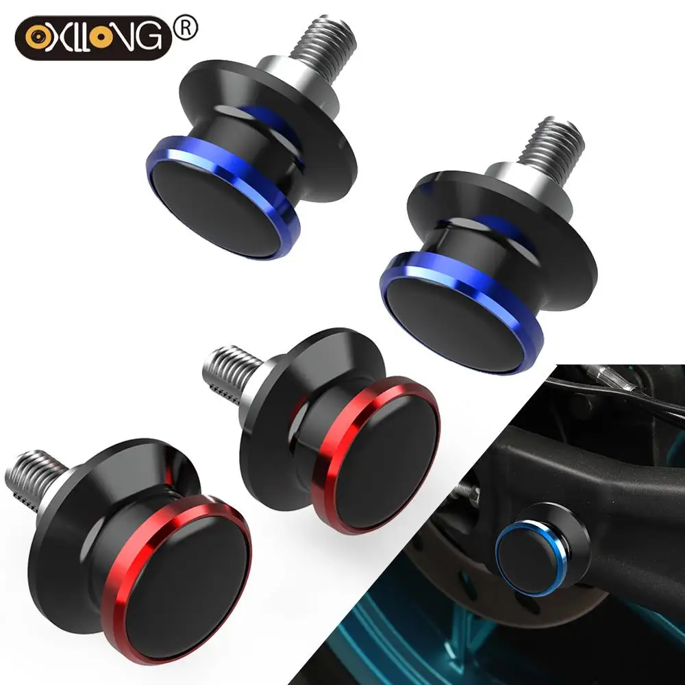 

FOR YAMAHA XT1200Z XT1200ZE XT225 XT250 XT250X XT600 XT600E XT600Z CNC Swingarm Spool Slider Swing Arm Spools Stand Screws 6mm
