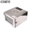 110V/220V Commercial Automatic Fruit Dryer Intelligent Touch panel Stainless Steel Food dehydrator Child Snacks Roasting machine 4