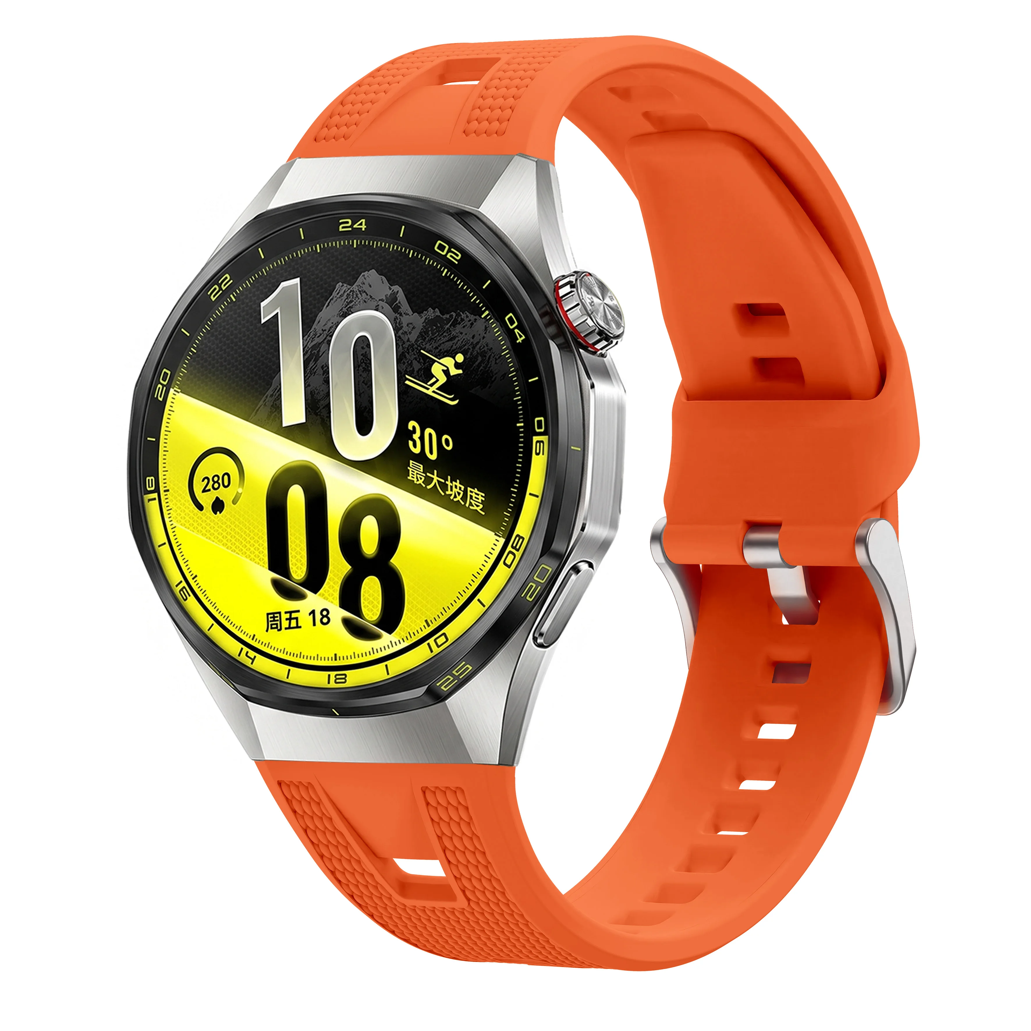 Premium Silicone Sport Strap for Smartwatch - Official 1:1 Replacement Band