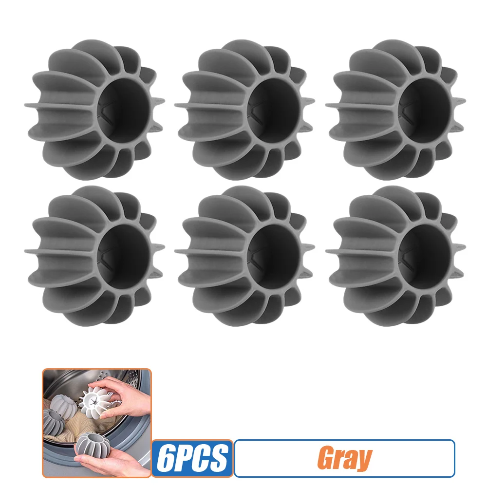 6pcs gray
