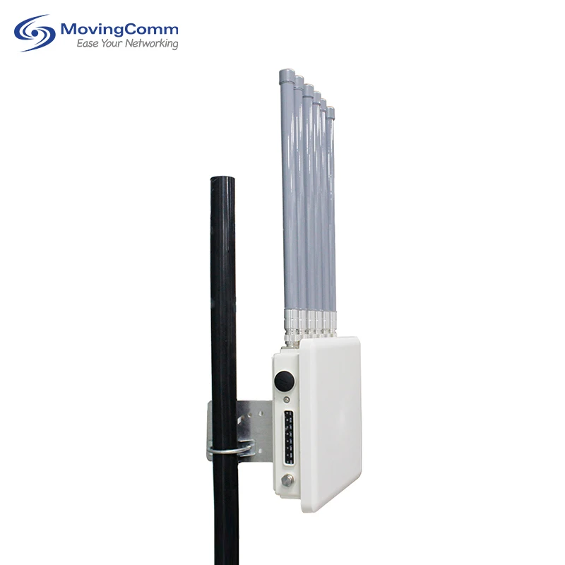Long Range Wifi6 Outdoor Wifi Access Point 3000Mbps Triple Band High Power  Wireless Ap Router