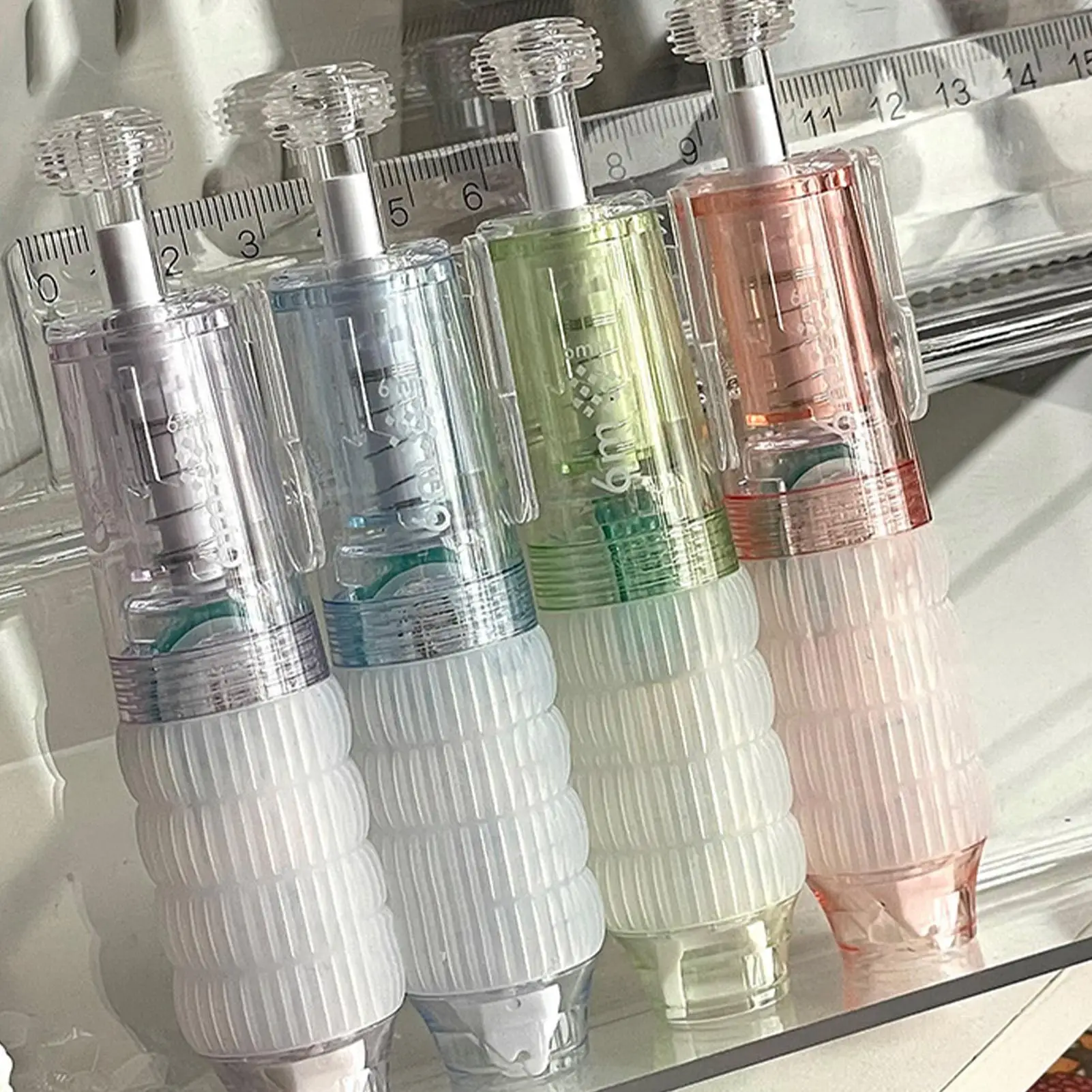 Scrapbook Glue Pen Art Projects Erasable Press Glue Pens For Art For Handmade Stationery Cschool Students Boys Girls Beginners