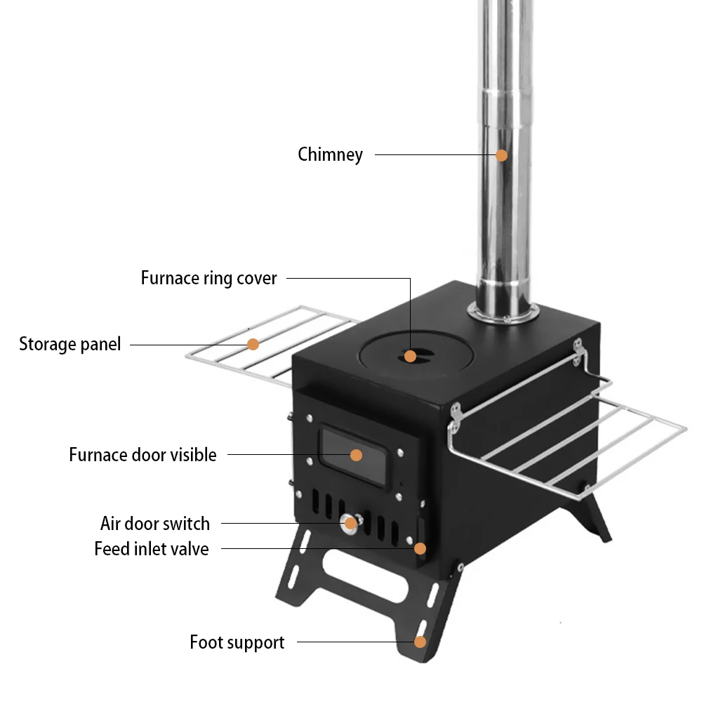 Camping Wood Stove 5