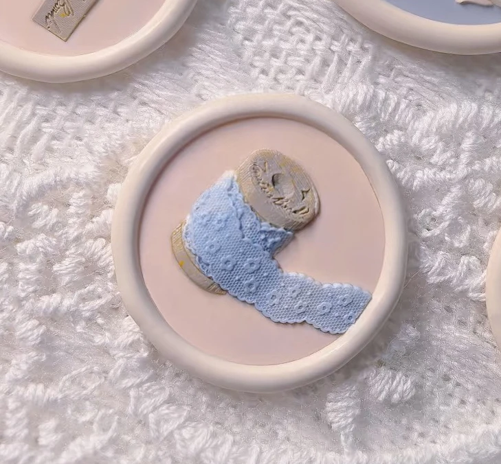 Bronze Metal Eming Stamp  Peony  Knot Series Handmade Color DIY Wax Sealing Stamp Eonal Busin Supplies