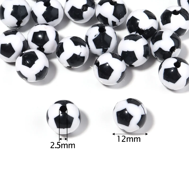 Bulk Acrylic Sports Ball Charms