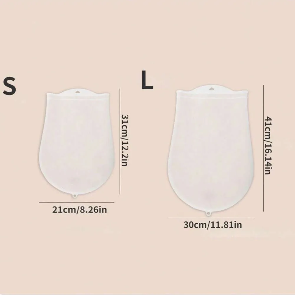Silicone Kneading Dough Bag Kitchen Pastry Bag Food Grade Material Versatile Dough Mixer for Bread Pastry Pizza Tortilla Flour dough kneading bag
