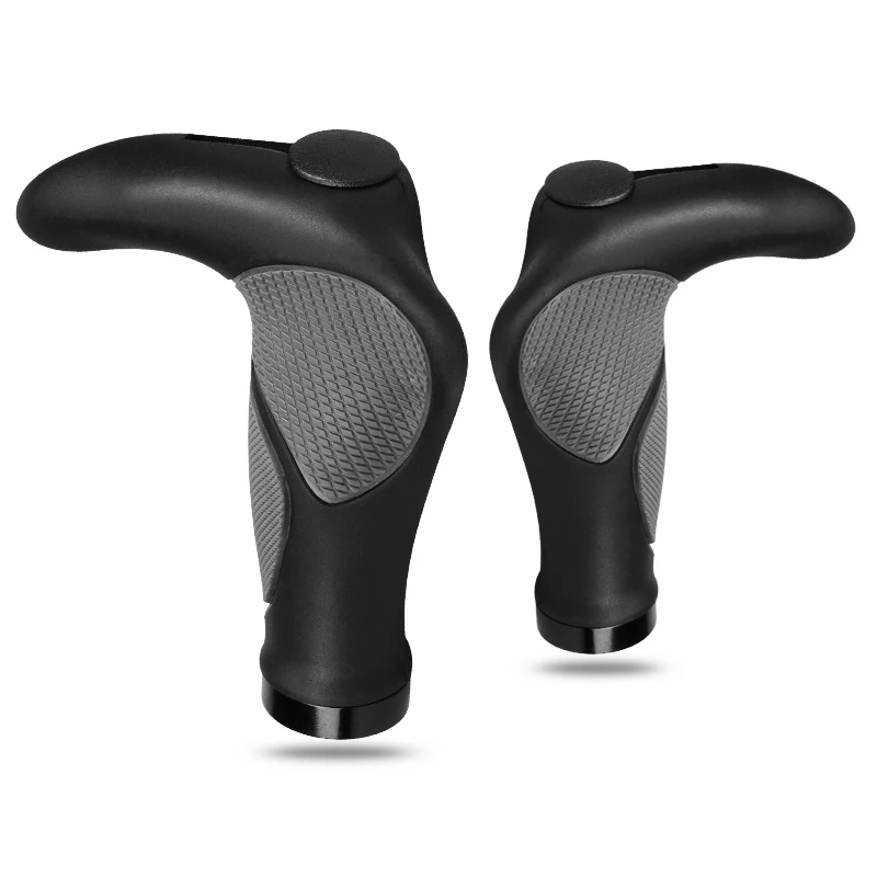 Mountain Bike Meat Ball Rubber Handle Grips Bicycle Grip Grips Riding Accessories Bicycle Handles Non-slip