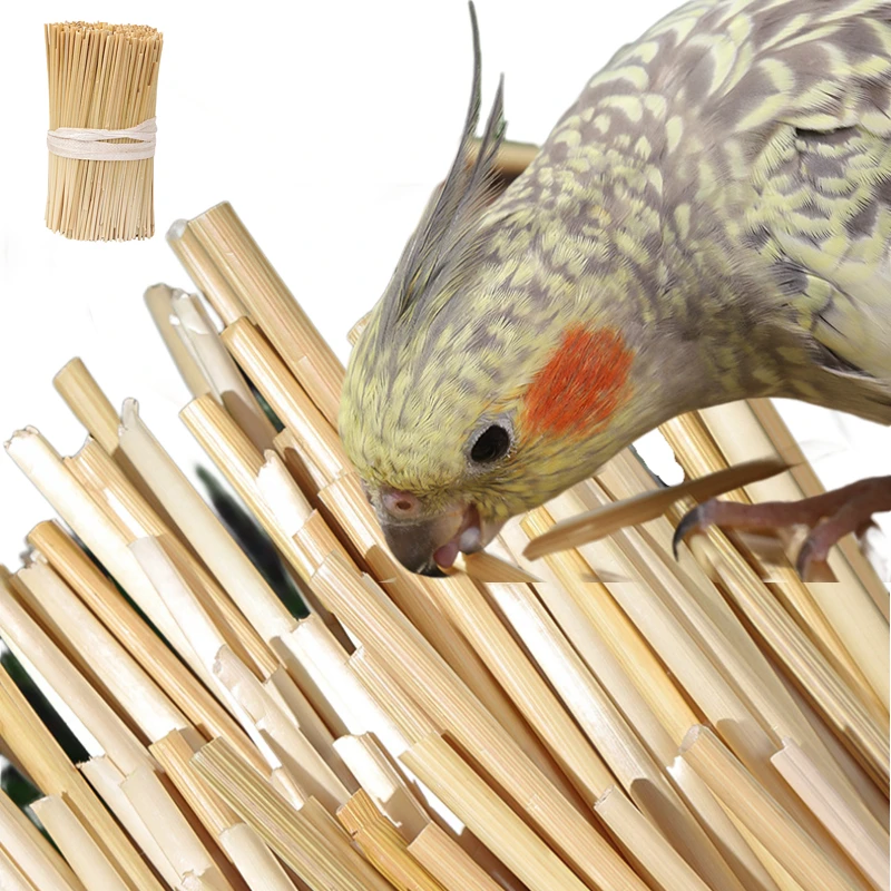 3/100g Ball Bird Toy Natural Pet Parrot Bite Toys Budgies Cockatoo Parakeet Cockatiels Lovebird Cage Teething Toy Nest Decor parrot toy bird toy