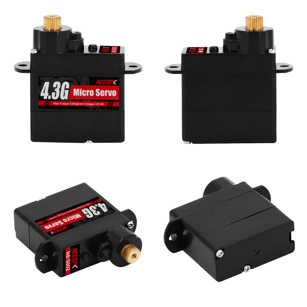 High-Performance Mini Waterproof Digital Servo for RC Vehicles and Robotics