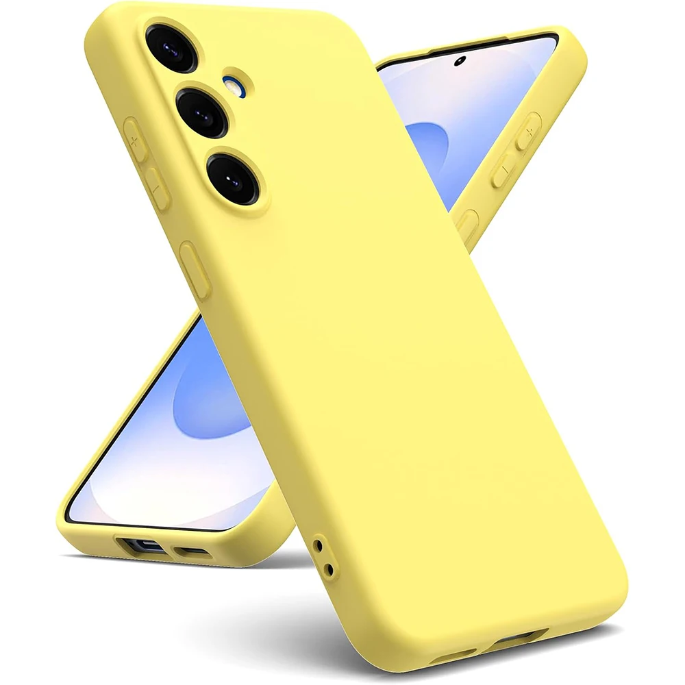 Samsung Galaxy phone case Luxury Liquid Silicone Case For S25 S24 S21 FE S23 S22 Ultra Plus