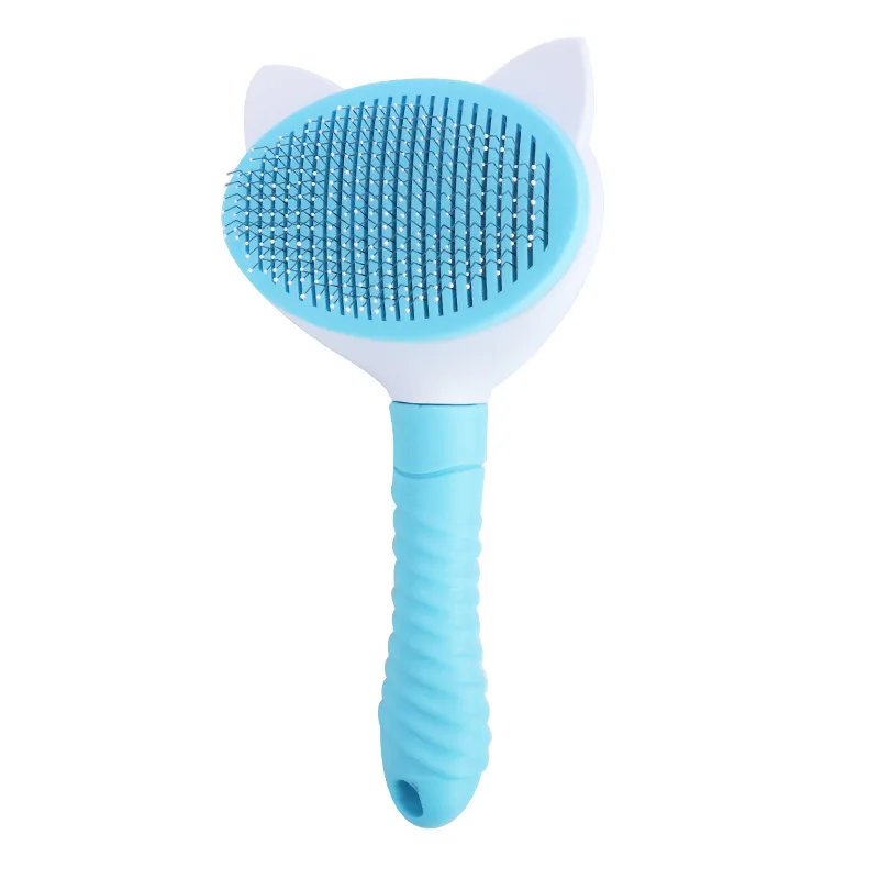 Pet Comb Stainless Steel Needle Comb Dog And Cat Hair Removal Floating Hair Cleaning Beauty Skin Care Pet Dog Cleaning Brush