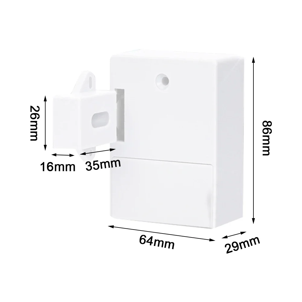 RFID 전자 캐비닛 잠금 장치, 2 키 RFID 잠금 장치, 스마트 센서, 캐비닛용 숨겨진 DIY RFID 잠금 장치