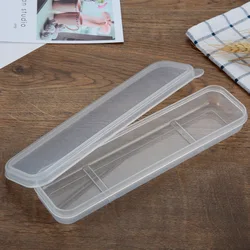 Portable Dustproof Travel Cutlery Holder with Transparent Cover (3)