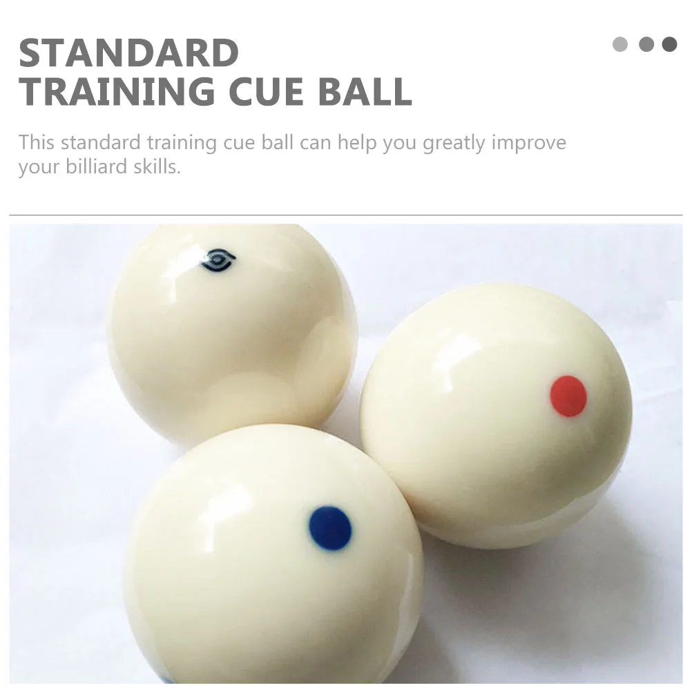 Billiard Cue Ball Replaceable Balls White Pool Wear-resistant Accessory Professional