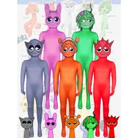 Sprunki Jumpsuit Sprunki Cosplay Costumes Sprunki Incredibox Cosplaly Jumpsuit For Kids Adults Clothing Sprunki Wenda  Cosplay 1