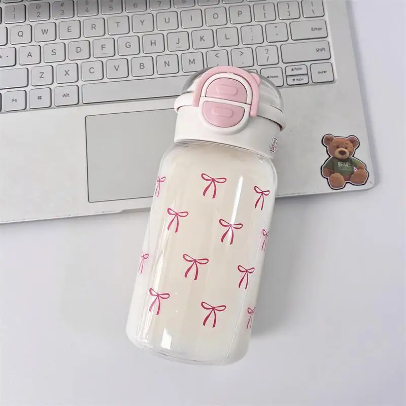 Cute Kawaii Straw Water Bottle 4