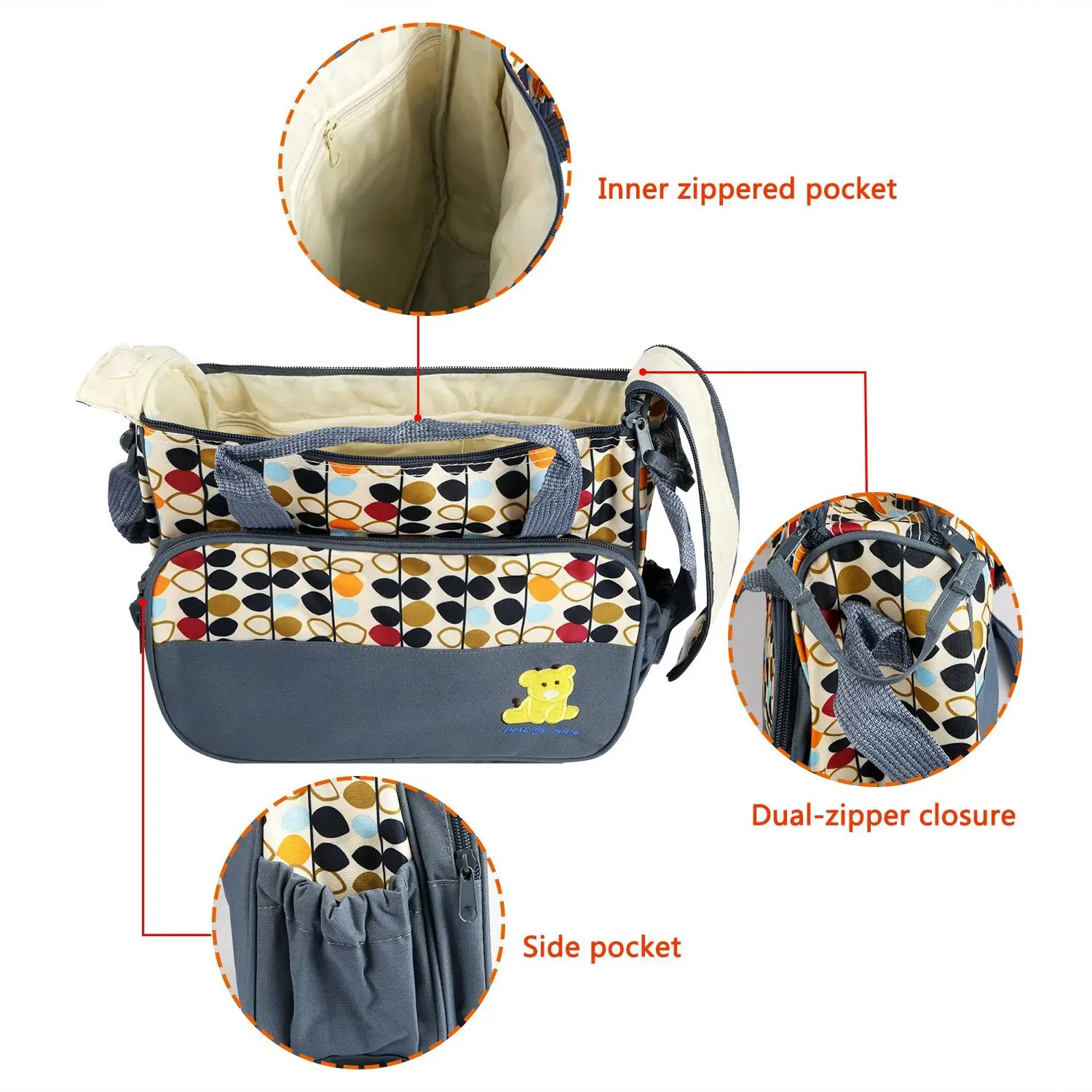Mommy Diaper Bag Set 3