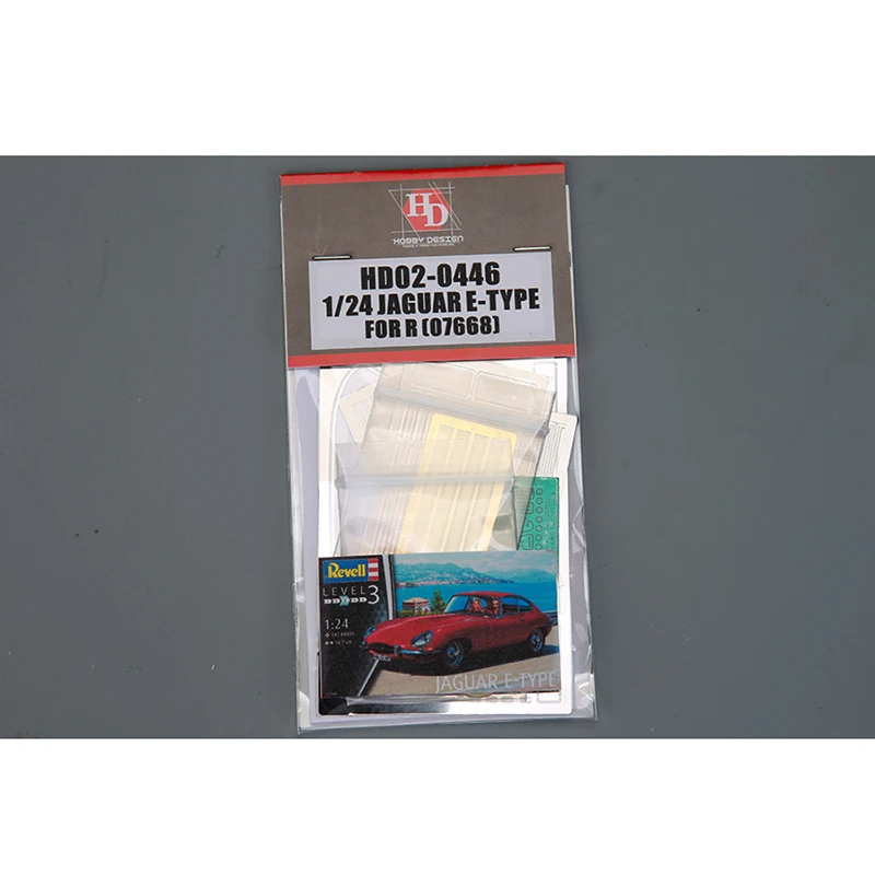 Hobby Design 1/24 Hd02-0446 E-Type Per Revell Detail-Up Set Assembly Model Car Metal Changes Set