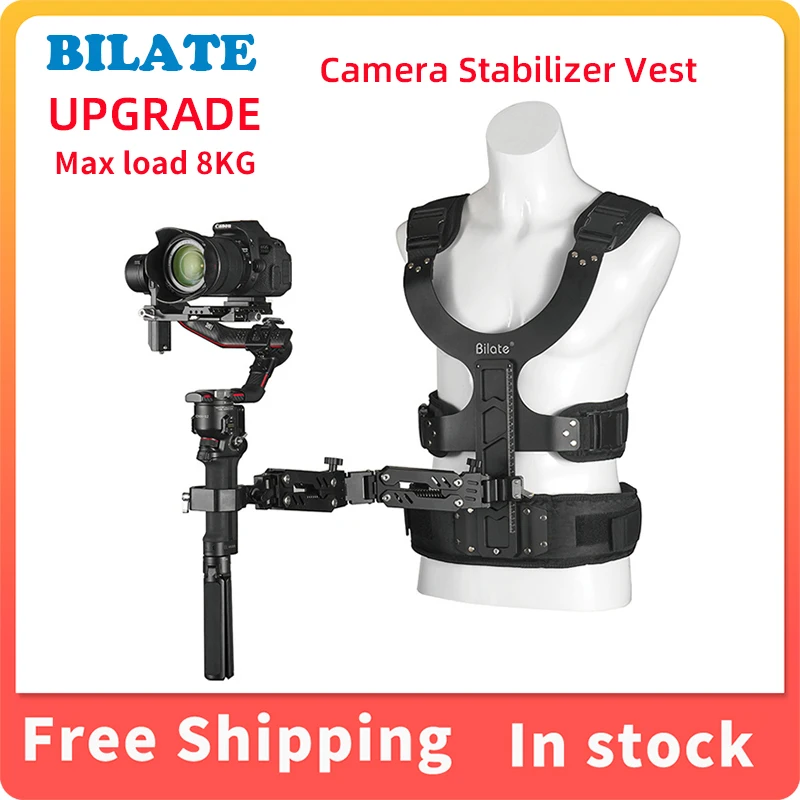 Bilate Camera Stabilizzatore Braccio Antiurto Gilet Per Dji Rs2 Rs3 Rsc2 Zhiyun Crane 2S 3S Feiyu Scorp Dslr Camera Crane Kit