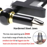 Fly Tying C-Clamp Vise with Hardened Steel Jaws 4