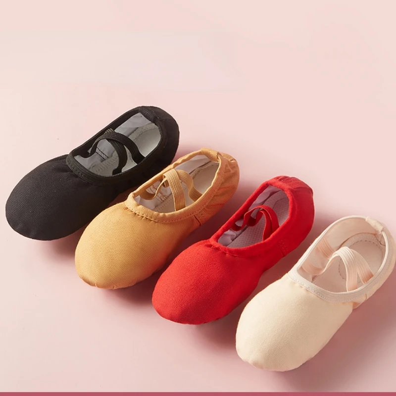 

Girls Kids Pointe Shoes Dance Slippers High Quality Ballerina Practice Shoes for Ballet 5 Color Ballet Dancer Professional Shoe