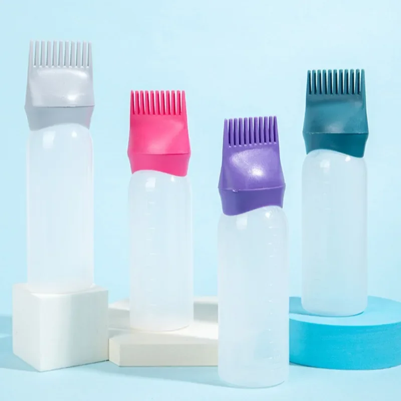 Hair Oil Applicator Bottle Plastic Hair Oil Applicator Bottle Hairdressing Tools