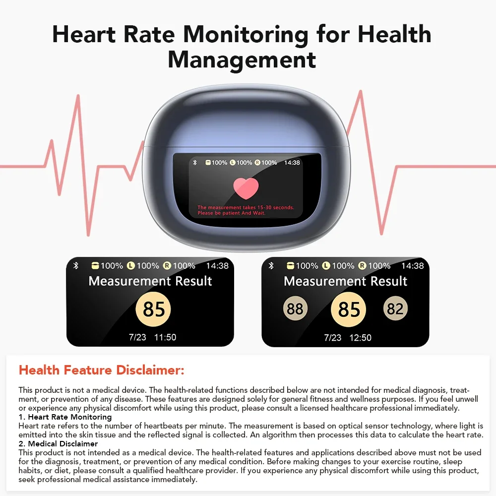 MINISO MS212 Bluetooth V6.0 イヤホン OWS イヤークリップ イヤホン