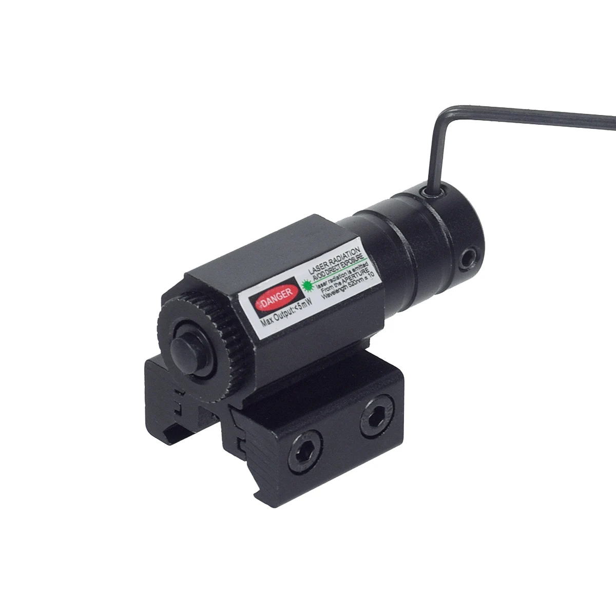 Tactical Red Green Dot La-ser Sight Scope 11mm 20mm Adjustable Picatinny Rail Mount Rifle Pistol Airsoft Laser With Batteries