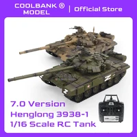 Coolbank Rc Tank Russian t-90 1:16 Remote Control Tank Model That Shoots Military Vehicle Toys for 14+ Boys Heng long 3938 t-90 1